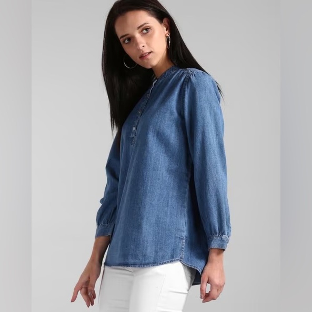 Gap Denim Blouse - image 2